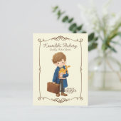 Kowalski Bäckerei - Newt Scamander Postkarte (Stehend Vorderseite)