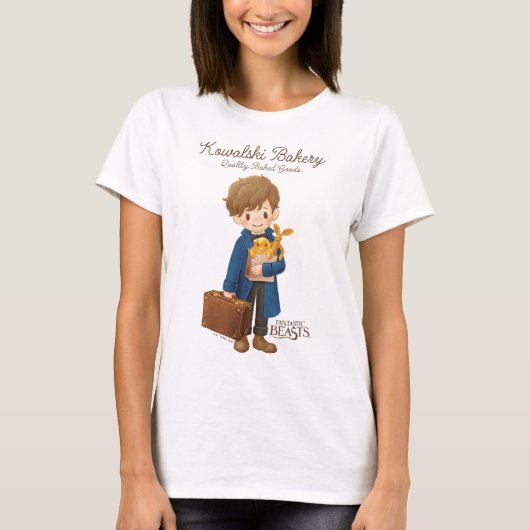 Kowalski Bäckerei - Newt Scamander T-Shirt (Vorderseite)