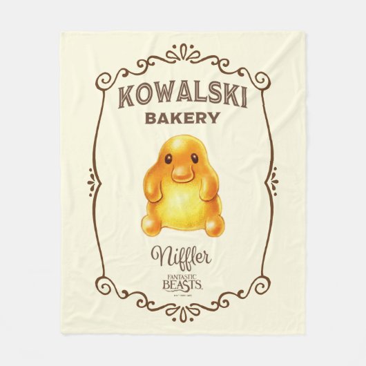 Kowalski Bäckerei - Niffler Fleecedecke (Vorderseite)