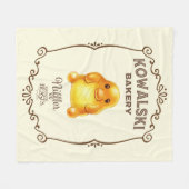 Kowalski Bäckerei - Niffler Fleecedecke (Vorderseite (Horizontal))