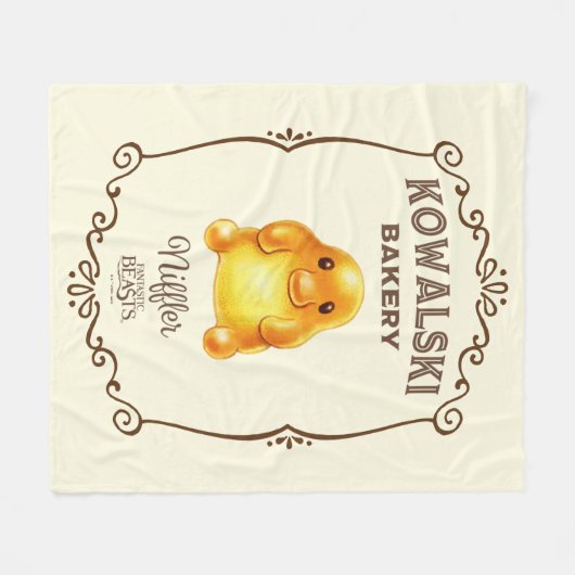 Kowalski Bäckerei - Niffler Fleecedecke (Vorderseite (Horizontal))