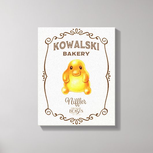 Kowalski Bäckerei - Niffler Leinwanddruck (Vorderseite)