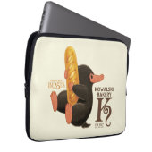 Kowalski Bäckerei - Niffler mit Brot Laptopschutzhülle (Vorne Rechts)