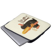 Kowalski Bäckerei - Niffler mit Brot Laptopschutzhülle (Vorne Knopf)