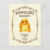 Kowalski Bäckerei - Niffler Postkarte (Vorderseite)