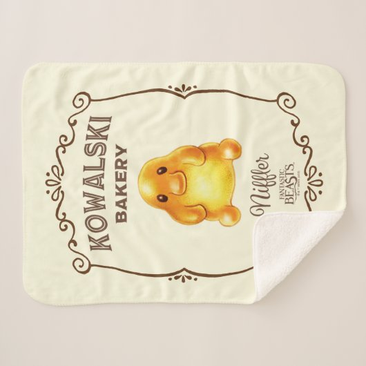 Kowalski Bäckerei - Niffler Sherpadecke (Vorderseite (Horizontal))