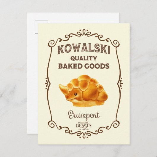 Kowalski Bäckerei - Prachtvoll Postkarte (Vorne/Hinten)