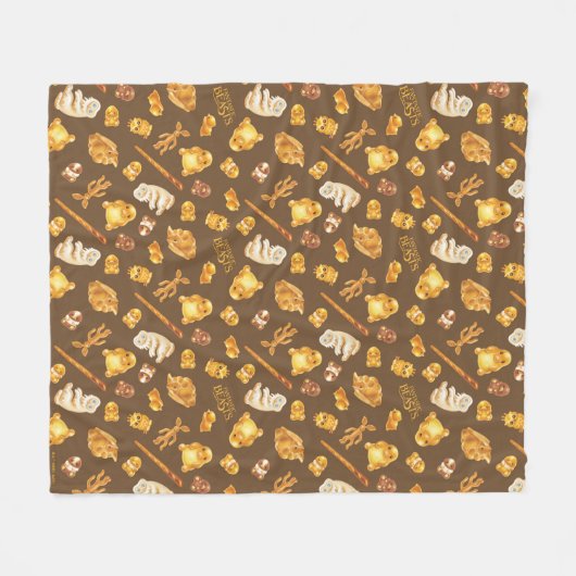 Kowalski Bäckerei Toss Pattern Fleecedecke (Vorderseite (Horizontal))