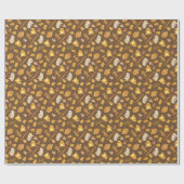 Kowalski Bäckerei Toss Pattern Geschenkpapier (Flach)