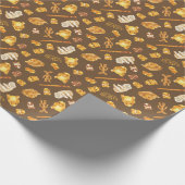 Kowalski Bäckerei Toss Pattern Geschenkpapier (Ecke)