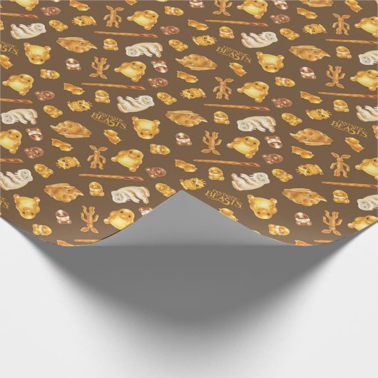 Kowalski Bäckerei Toss Pattern Geschenkpapier (Ecke)