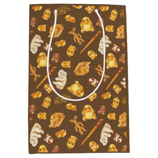 Kowalski Bäckerei Toss Pattern Mittlere Geschenktüte (Vorderseite)