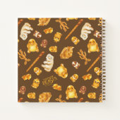 Kowalski Bäckerei Toss Pattern Notizblock (Rückseite)