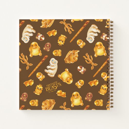 Kowalski Bäckerei Toss Pattern Notizblock (Rückseite)