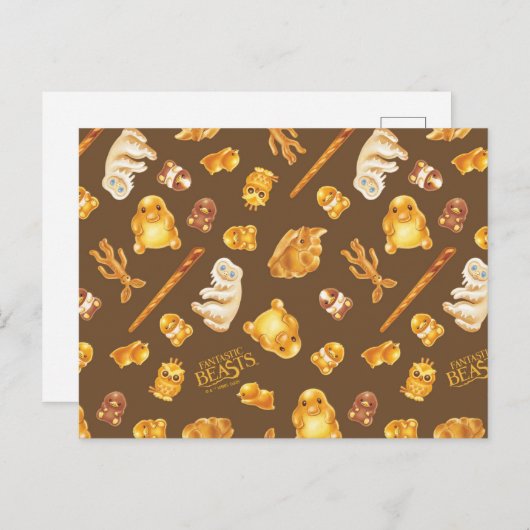 Kowalski Bäckerei Toss Pattern Postkarte (Vorne/Hinten)