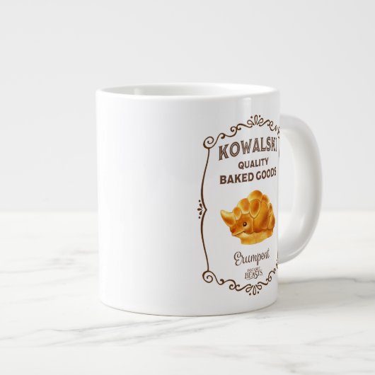 Kowalski Bakery - Erumpent Jumbo-Tasse (Vorderseite Rechts)
