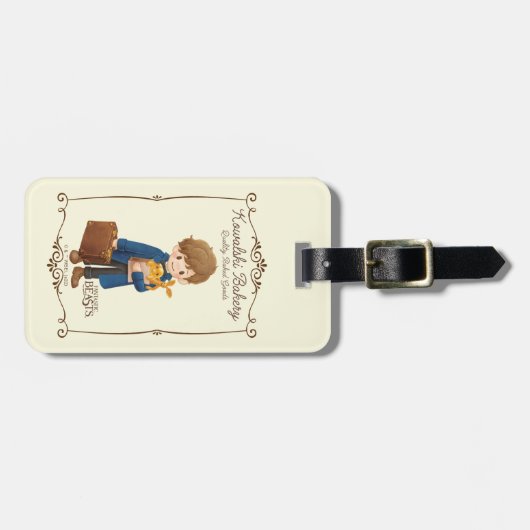 Kowalski Bakery - Newt Scamander Gepäckanhänger (Vorderseite horizontal)