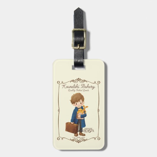 Kowalski Bakery - Newt Scamander Gepäckanhänger (Vorderseite vertikal)