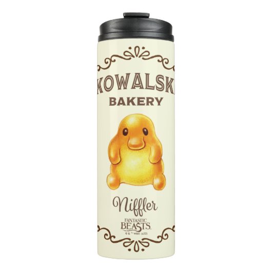 Kowalski Bakery - Niffler Thermosbecher (Vorderseite)