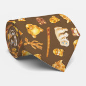 Kowalski Bakery Toss Pattern Krawatte (Gerollt)