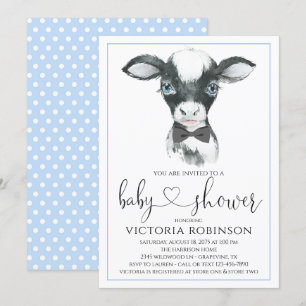 Kowboy-Farm-Baby-Shower-Einladungen Einladung