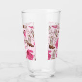 Kowgirl-Musterstil Glas (Links)
