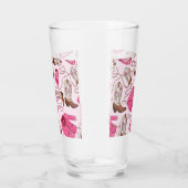 Kowgirl-Musterstil Glas (Rechts)