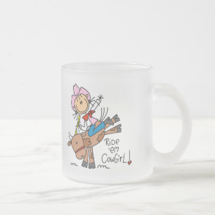 Kowgirl-Reiten-Stier-T-Shirts und Geschenke mit St Mattglastasse