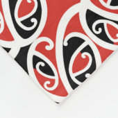 Kowhaiwhai Mangopare Maori Tribal Muster Fleecedecke (Ecke)