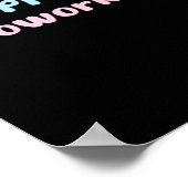 Koworker-Trending Sloth Poster (Ecke)