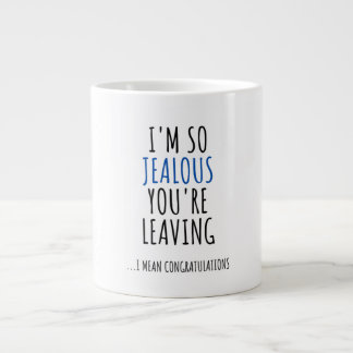 KOWORKER VERLASSE GUTE GRATULATIONEN Jumbo-Tasse