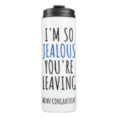 KOWORKER VERLASSE GUTE GRATULATIONEN THERMOSBECHER (Vorderseite)