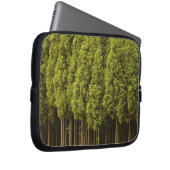Koya Sugi Zedern-Bäume Laptopschutzhülle (Vorne Rechts)