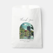 Koyoto Wedding Vielen Dank Foto Fevor Bag Geschenktütchen (Vorderseite)