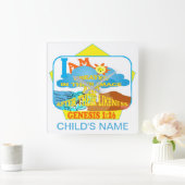 KOZ Wanduhr - hergestellt auf ihr Bild-Englisch (Zuhause)