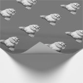 Kozy Kat Geschenkpapier (Ecke)