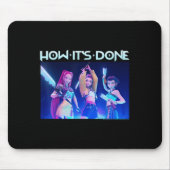 Kp Demon Hunters Halloween How It's Done Huntrix G Mousepad (Vorne)