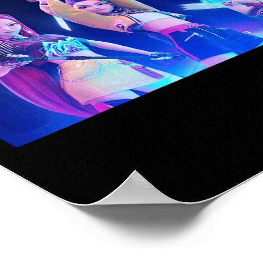 Kp Demon Hunters Halloween How It's Done Huntrix G Poster (Ecke)