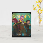 Kp Demon Hunters Halloween Huntrix Golden Photocar Karte (Gelbe Blume)