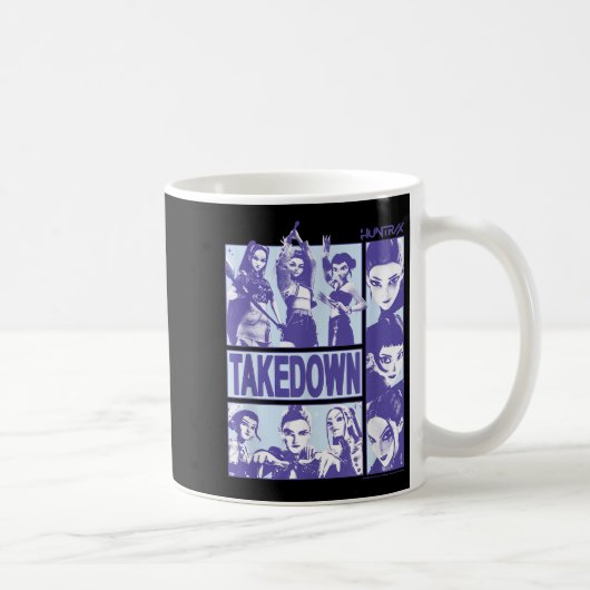 Kp Demon Hunters Halloween Huntrix Takedown Panel Kaffeetasse (Rechts)