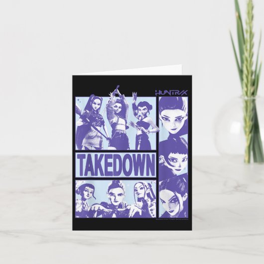 Kp Demon Hunters Halloween Huntrix Takedown Panel Karte (Vorderseite)