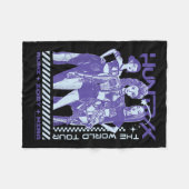 Kp Demon Hunters Halloween Huntrix The World Tour  Fleecedecke (Vorderseite (Horizontal))