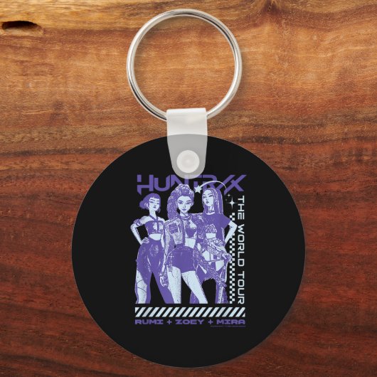 Kp Demon Hunters Halloween Huntrix The World Tour Schlüsselanhänger (Vorderseite)