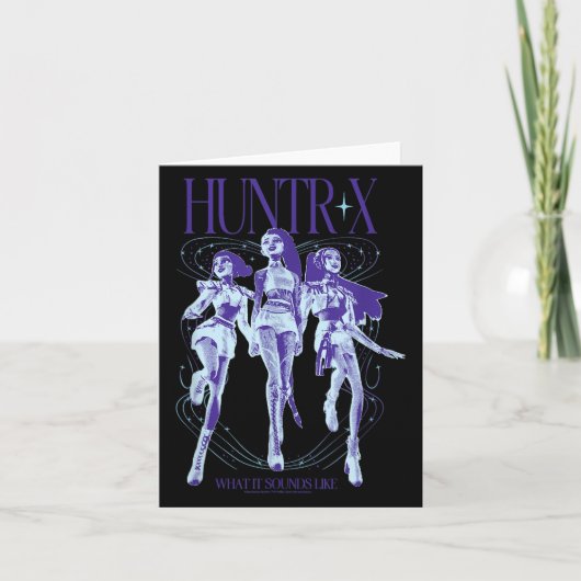 Kp Demon Hunters Halloween Huntrix What It Sounds  Karte (Vorderseite)