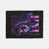 Kp Demon Hunters Halloween Jinu Showcase Y2k Style Fleecedecke (Vorderseite (Horizontal))