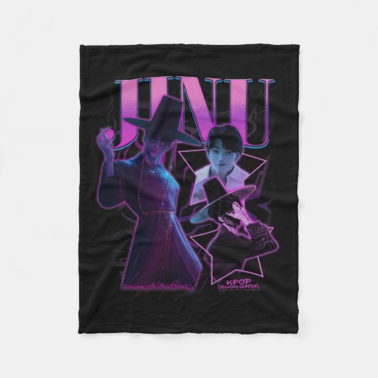 Kp Demon Hunters Halloween Jinu Showcase Y2k Style Fleecedecke (Vorderseite)