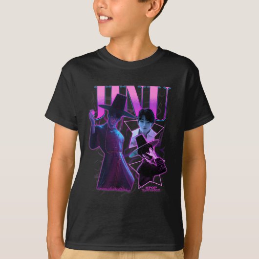 Kp Demon Hunters Halloween Jinu Showcase Y2k Style T-Shirt (Vorderseite)