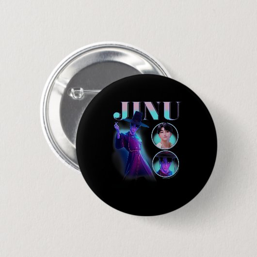 Kp Demon Hunters Halloween Jinu Y2k Style Showcase Button (Vorne & Hinten)