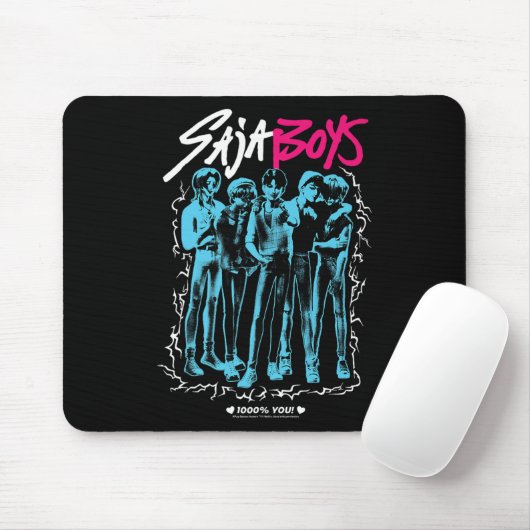 Kp Demon Hunters Halloween Saja Boys 1000% You! St Mousepad (Mit Mouse)