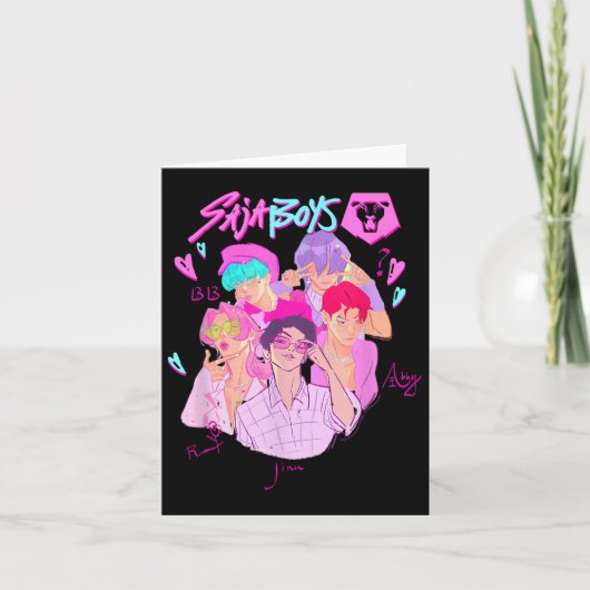 Kp Demon Hunters Halloween Saja Boys Demon Group R Karte (Vorderseite)